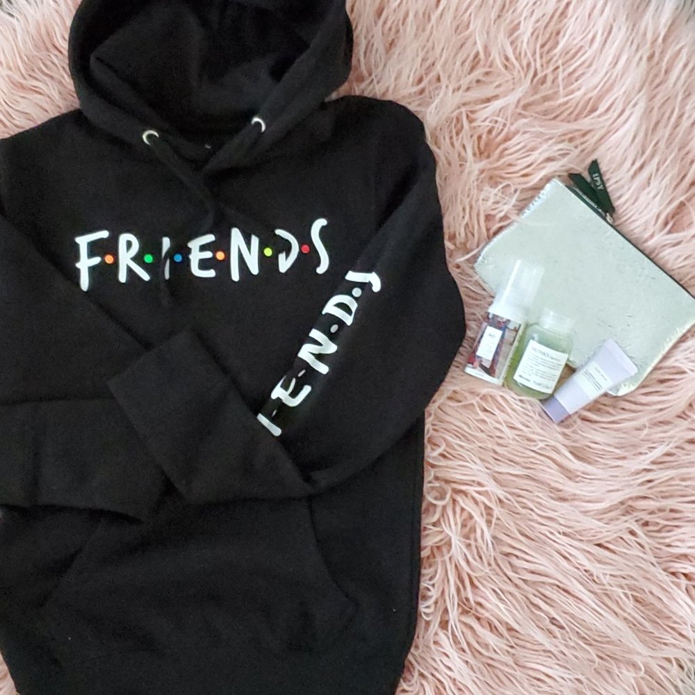 Black Friends Hoodie - Picture 2 of 4